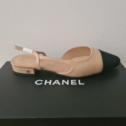 Leather Chanel Heels