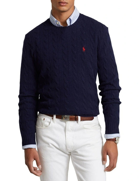 Brand New MEN'S Ralph Lauren Cable Knit